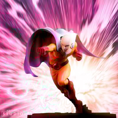 "Saitama" - One Punch Man - AbyStyle Studio (1)