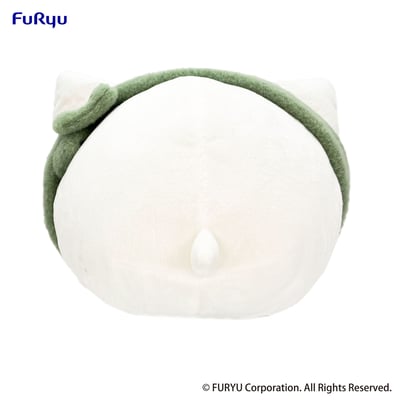 Nemu Neko - Grüner Schal - Plüschtier - Furyu (30 cm) (4)
