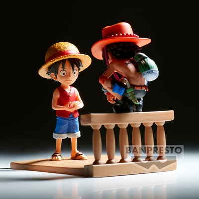 Monkey D. Ruffy & Portgas D. Ace - One Piece - WCF Log Stories - Banpresto (1)