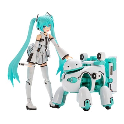 Hatsune Miku & Tamotu (Miku Ver.) - Frame Arms Girl Model Kit - Maruttoys (1).jpg