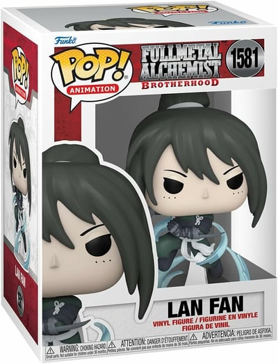 Fullmetal Alchemist Brotherhood POP! Animation Vinyl Figur Lan Fan(Ninja) 9 cm (1)