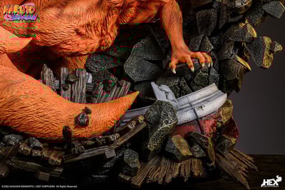 Naruto Shippuden Statue 1/8 Battle of Destiny Namikaze Minato vs Kurama 59 cm (8)