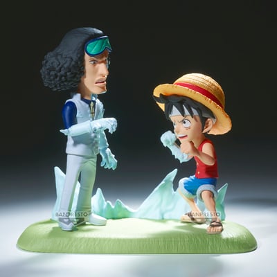 Monkey D. Ruffy Vs Kuzan - One Piece - WCF Log Stories - Banpresto (1)