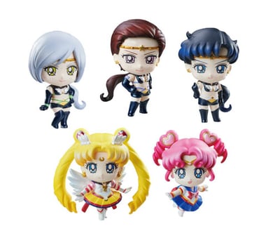 Komplettset - Sailor Moon Petit Chara Land - Sailor Stars - 1