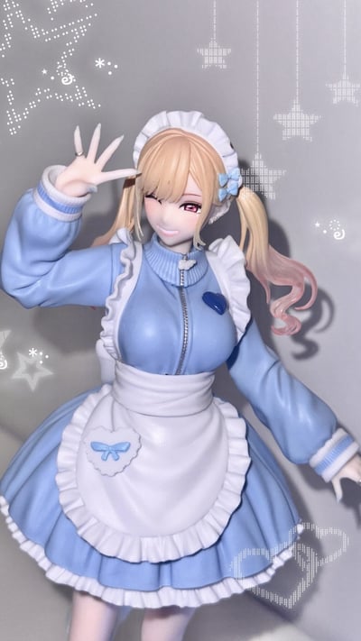 ౨ৎ˚₊‧ marin in her little blue dream 🩵🪽✨ · Marin Kitagawa - Jersey Maid - Vivit Figure - System Service