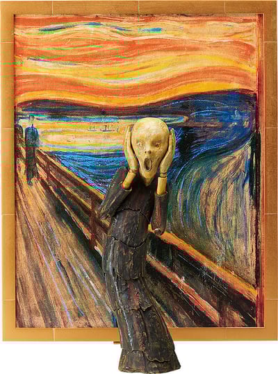 Figma SP-86 The Scream - The Table Musuem - Re-Release - 1