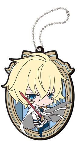 Komplettset - Owari no Seraph Unmei no Saiki Rubber Strap (6 Anhänger) - 5