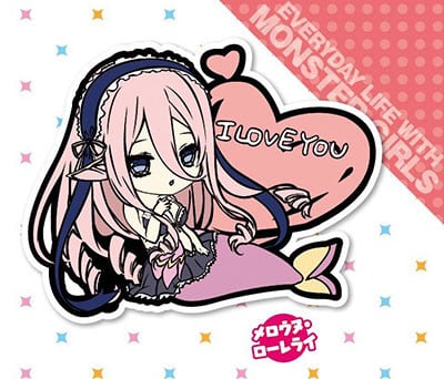 Meroune Lorelei - Monster Musume - Rubber Strap - 1