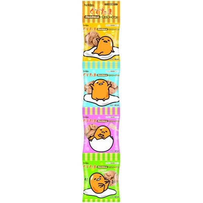 Gudetama - Character Printed Biscuits Mini 4-Pack - Hokuriku Seika - 4 x 14 g (1)