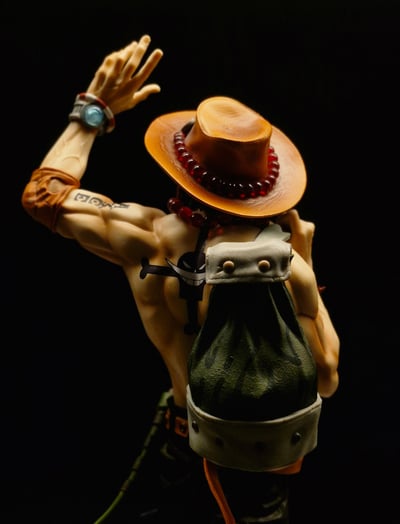 Teil der One Piece Sammlung :) · Puma D. Ace - The Brush - BWFC 3 Super Master Stars Piece - Banpresto