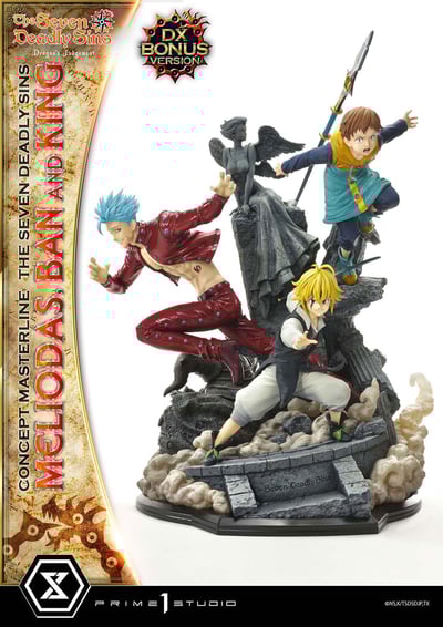 Meliodas, Ban und King - DX Bonus Edition (CMNTZ-01DXS) - Concept Masterline - Prime 1 Studio (1)