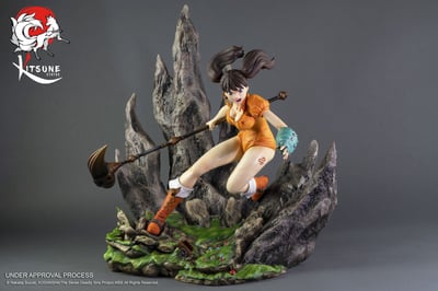 Diane – Sünde des Neids | Seven Deadly Sins – Kitsune Resin Diorama Statue - 1