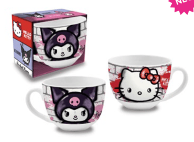 Hello Kitty & Kuromi - Hello Kitty and Friends - Cappuccino Tasse - Coriex (1)