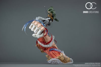 Levi vs. Female Titan - Attack on Titan - Resin Diorama by Oniri Créations - 12