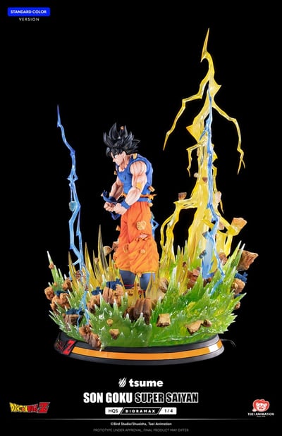 Super Saiyajin Son Goku - Dragon Ball Z - Tsume (1)