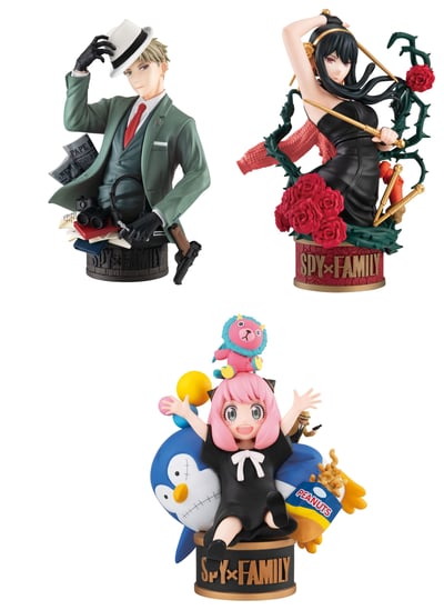 3er Set - Spy x Family Petitrama EX - Megahouse (1)