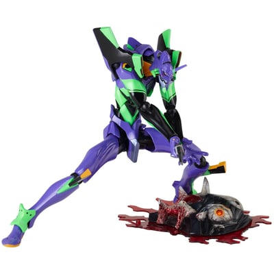 EVA-01 Test Type und Sachiel - Evangelion Evolution (EV-001) - Revoltech Vol. 100 - 3