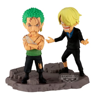 Lorenor Zorro & Sanji Vinsmoke - One Piece - WCF Log Stories ("...NOTHING...AT ALL!!!!") - Banpresto (1)