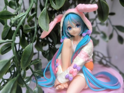 Hatsune Miku Bunnyclothes · Hatsune Miku - Rabbit Ear Hood Pajama - Noodle Stopper - Furyu