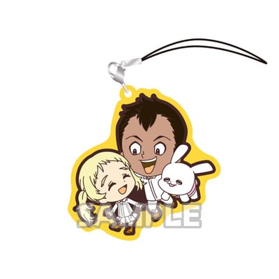 Ron, Conny und Little Bernie (Bunny) - The promised Neverland Gummianhänger Duo - 1