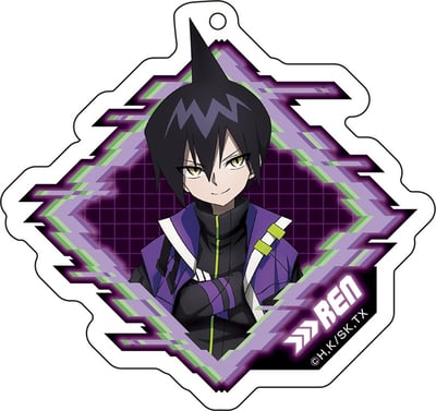 Ren Tao - Shaman King - Acrylanhänger (Cyberpunk Version 3) - Medicos Entertainment (1)