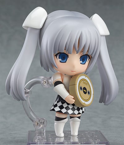 Nendoroid 406-a Miss Monochrome und Ruu-chan - 2