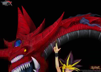 Yami Yugi und Slifer, der Himmelsdrache - Yu-Gi-Oh! - Taka Corp (5).png