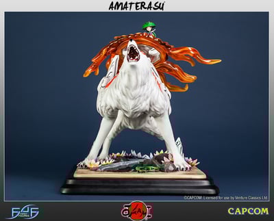 Amaterasu & Issun - Okami First 4 Figures Statue - 4