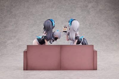 Snowbreak: Containment Zone - Cherno & Meursault Apprentice Maid 1/6 PVC Statue (Deluxe 2-Pack) - 15