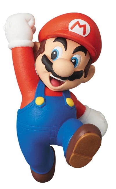 Jumping Super Mario Figure (Wii Version) - 1