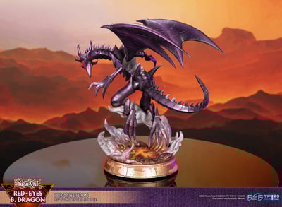 Rotäugiger schwarzer Drache - Violette Edition - First 4 Figures Yu-Gi-Oh! PVC Figur (22)
