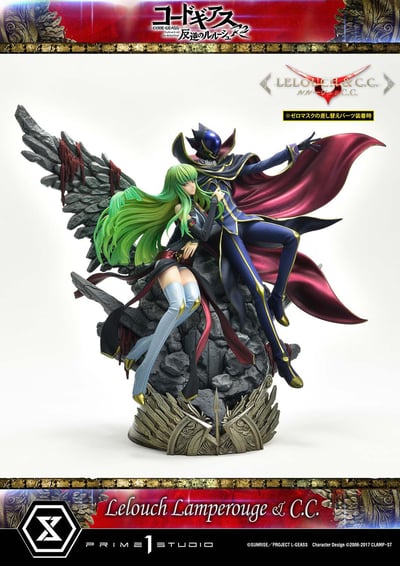 Lelouch Lamperouge & C.C. - Concept Masterline (CMCGR-03S) - Bonus Version - Prime 1 Studio (18)