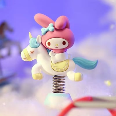 Zufällige Auswahl - Sanrio Characters - My Melody Carousel - Mini Figuren - Langbowang (1)