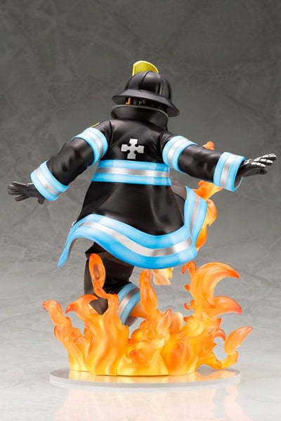 Shinra Kusakabe - Glow in the Dark Bonus Edition - Fire Force - ARTFX J - Kotobukiya - Re-Release - 6