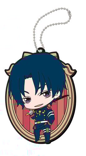Komplettset - Owari no Seraph Unmei no Saiki Rubber Strap (6 Anhänger) - 7