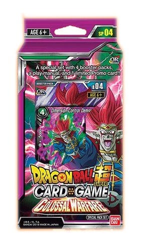 Special Pack Colossal Warfare - Dragon Ball Super Card Game Season 4 (Englische Version) - 1