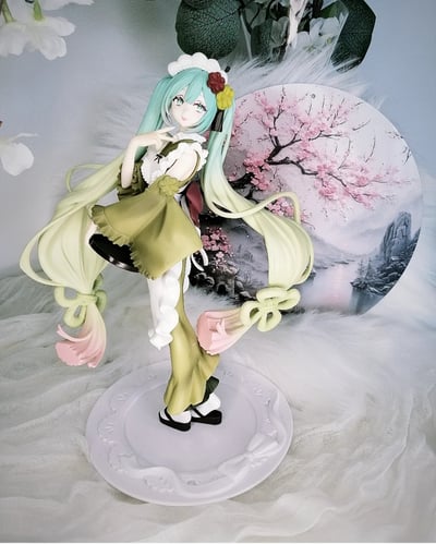 Hatsune Miku 💚 · Hatsune Miku - Matcha Green Tea Parfait - Exceed Creative - Furyu - Neuauflage