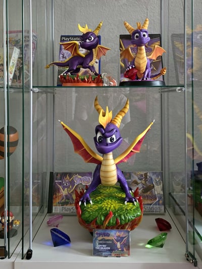 Spyro Collection 💜 · Spyro the Dragon Statue Spyro 38 cm