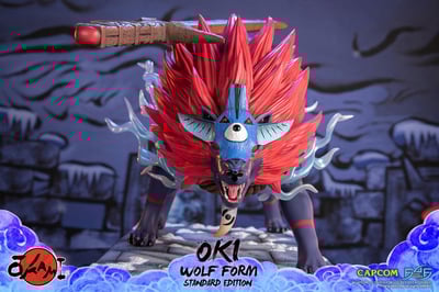 Oki - Wolf Form - Okami Statue - First 4 Figures (13)