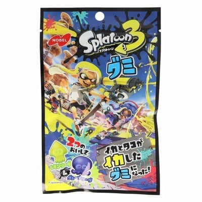Splatoon 3 Ananas Soda & Trauben Soda - Gummies - Nobel - 50 g (1)