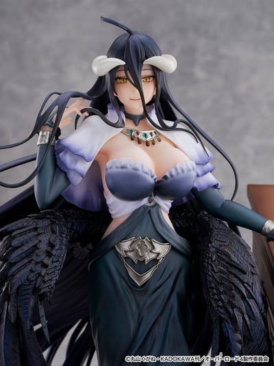 Albedo - Jet Black Dress Ver. | Shibuya Scramble Figure | Overlord | eStream | 1/7 Scale - 10