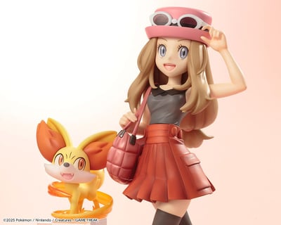 Serena und Fynx - Pokemon Figure Series - ARTFX J - Kotobukiya - Neuauflage (28)