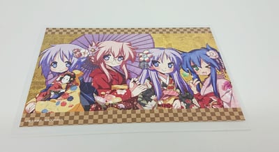 Lucky Star - Yukata Postcard - 1