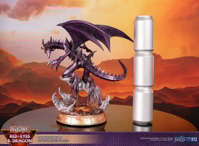 Rotäugiger schwarzer Drache - Violette Edition - First 4 Figures Yu-Gi-Oh! PVC Figur (23)