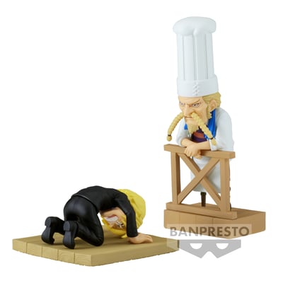 Sanji & Jeff / Zeff - One Piece - WCF Log Stories (Abschied vom Baratie) - Banpresto (1)