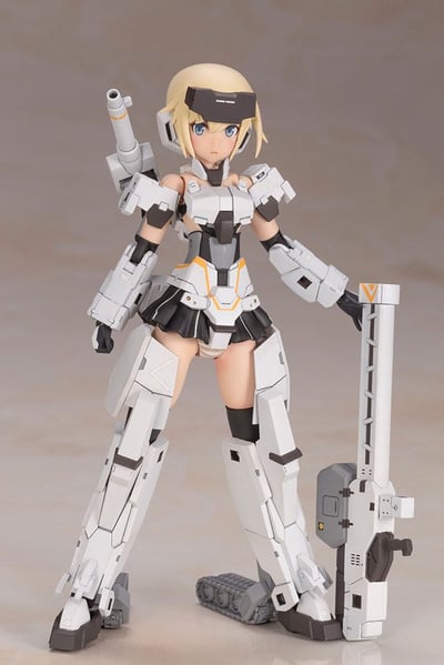 Gourai - Kai White Ver. 2 - Frame Arms Girl - Kotobukiya - 6