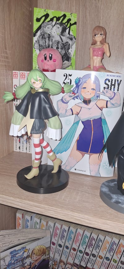 Meine beiden Shy fav character beieinander. Ich warte schon auf die Figur, wenn der Anime weiter geht 