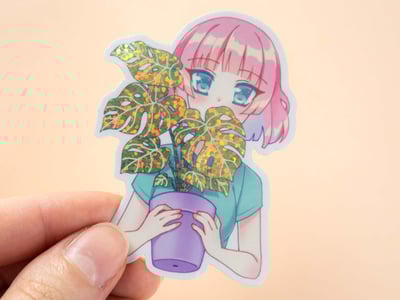 "Plant Girl" Sticker - Chipsyartworks_2.jpg