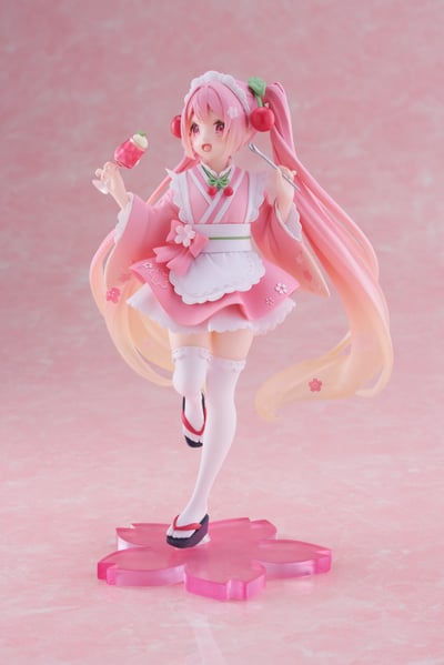 Hatsune Miku - Sakura Miku - Japanese Café - Coreful Figure - Taito (5)