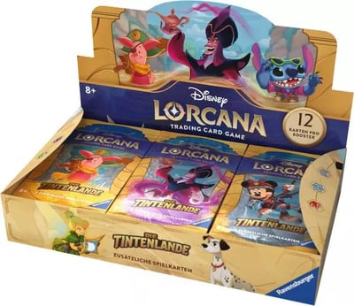 Lorcana - Die Tintenlande - Display mit 24 Booster Packs (Deutsch) (1)